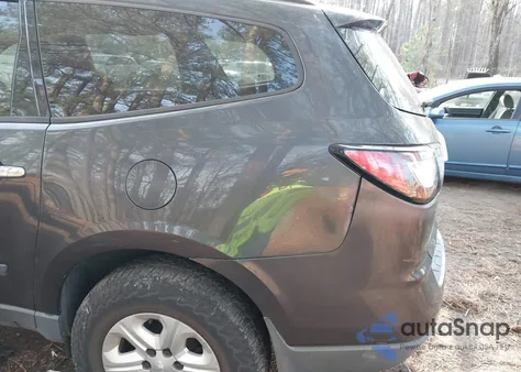 2014 Chevrolet Traverse Ls из США, поврежденный, VIN 1GNKRFKDXEJ346549